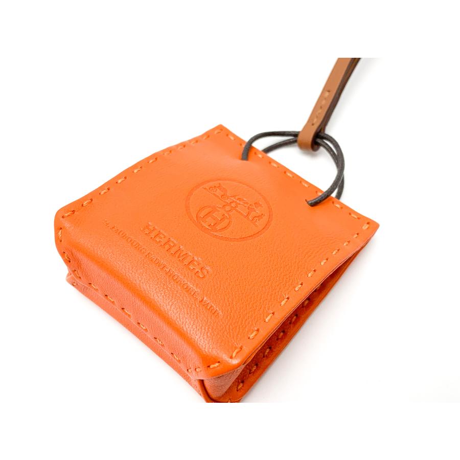 HERMES（エルメス） サックオランジュ オレンジ バックチャーム