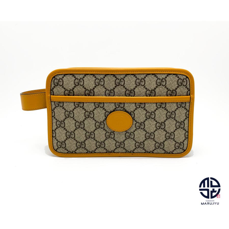 GUCCI グッチ インターロッキングG トラベルケース ポーチ