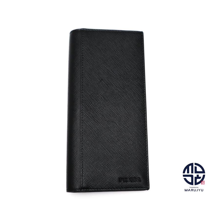 PRADA（プラダ） サフィアーノ 黒 ブラック 2つ折り長財布 サイフ