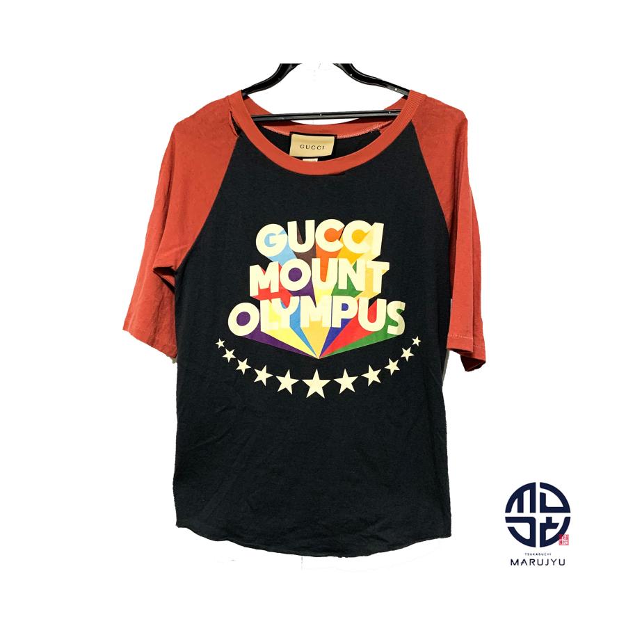 GUCCI グッチ MOUNT OLYMPUS マウントオリンパス ダメージ T GUCCI グッチ MOUNT OLYMPUS マウントオリンパス ダメージ T
