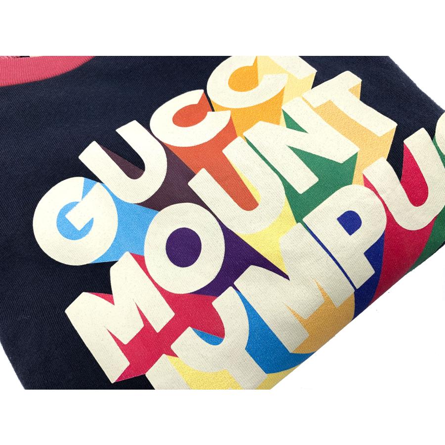 GUCCI グッチ MOUNT OLYMPUS マウントオリンパス ダメージ T GUCCI グッチ MOUNT OLYMPUS マウントオリンパス ダメージ T