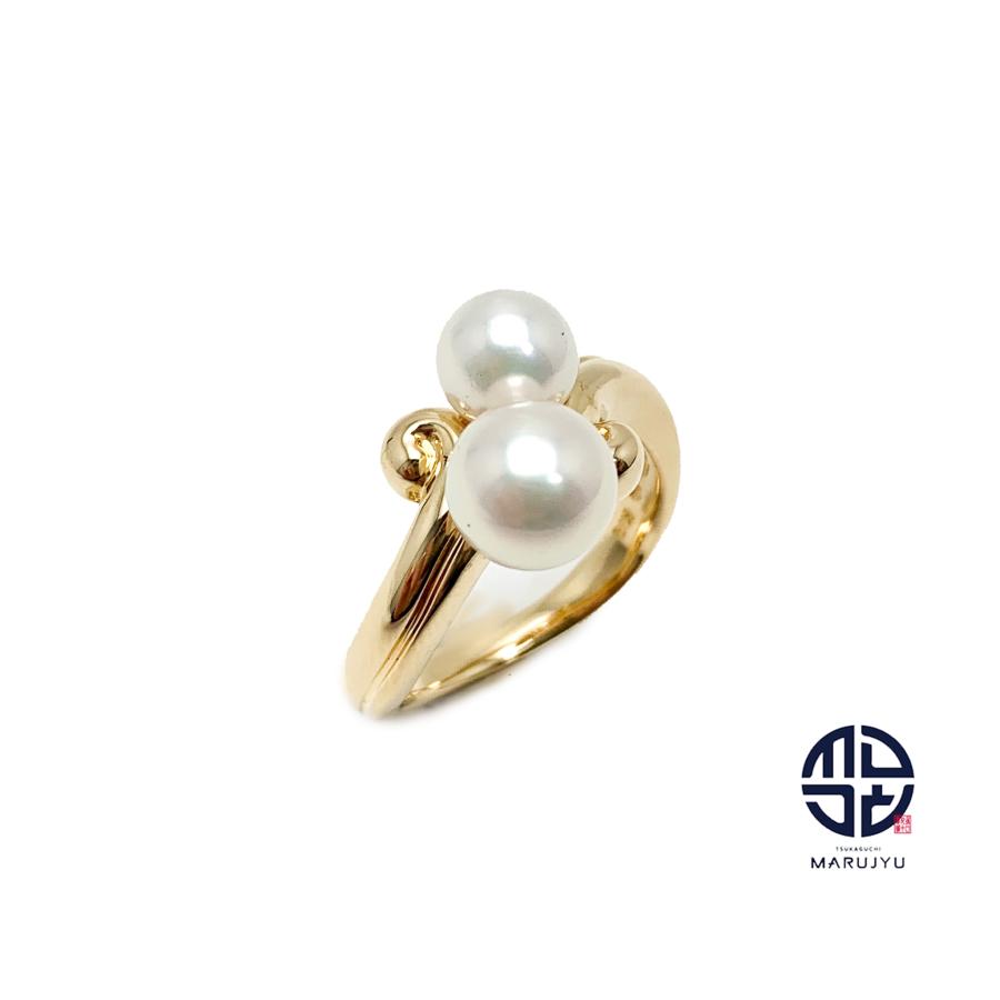 TASAKI 田崎 タサキ K18 18金イエローゴールド アコヤパール