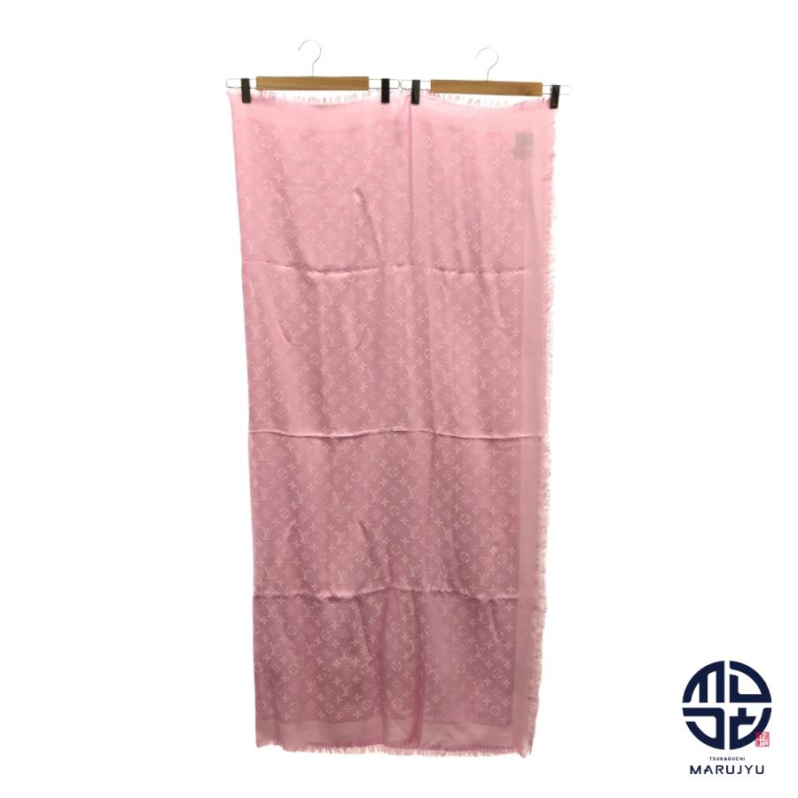 LOUIS VUITTON ルイヴィトン ローズバレリーヌ ピンク ショール