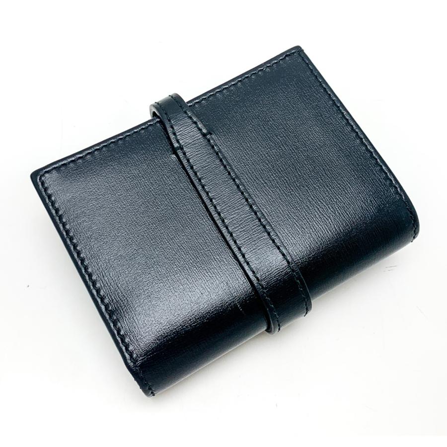グッチ 折り財布 645536 ジャッキー レザー 1961 色:BLACK-黒 GUCCI】グッチ『ジャッキー 1961 カードケース ウォレット』645536