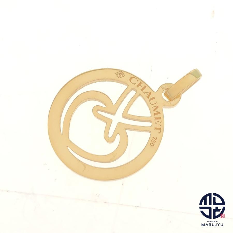 CHAUMET ショーメ 750YG 18金イエローゴールド K18 アクロシュクール