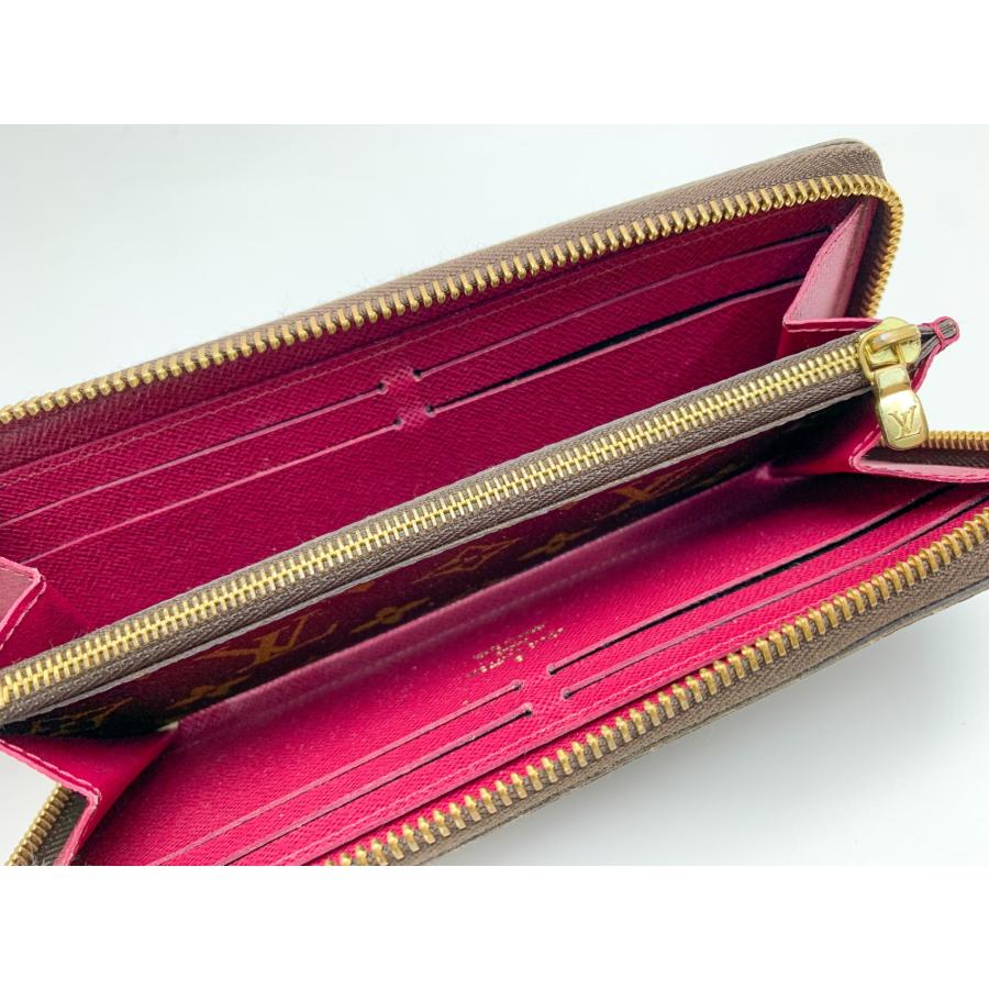 LOUIS VUITTON モノグラム 長財布　 クレマンスフューシャ LOUIS VUITTON 【新品】ルイヴィトン ポルトフォイユ