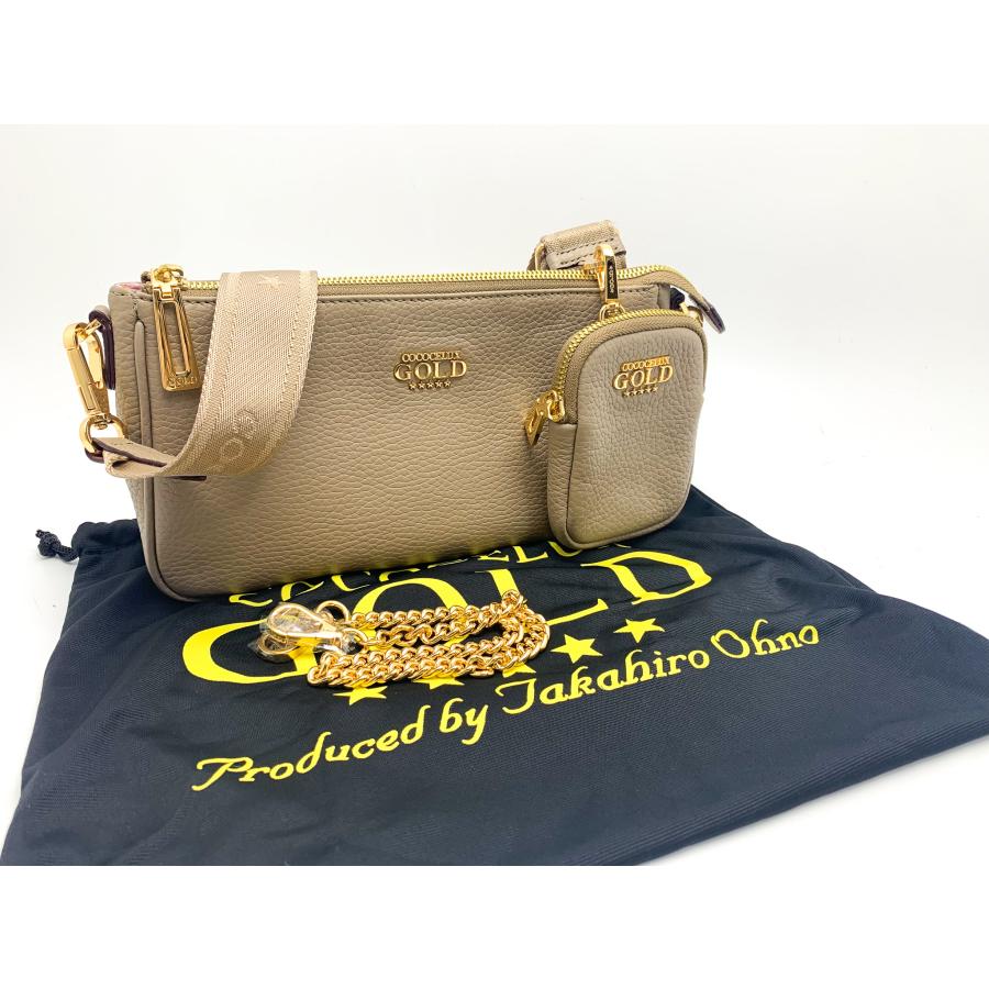 COCOCELUX GOLD ココセリュックス ゴールド ベージュ 3WAY COCOCELUX GOLD ココセリュックス ゴールド ベージュ 3WAY