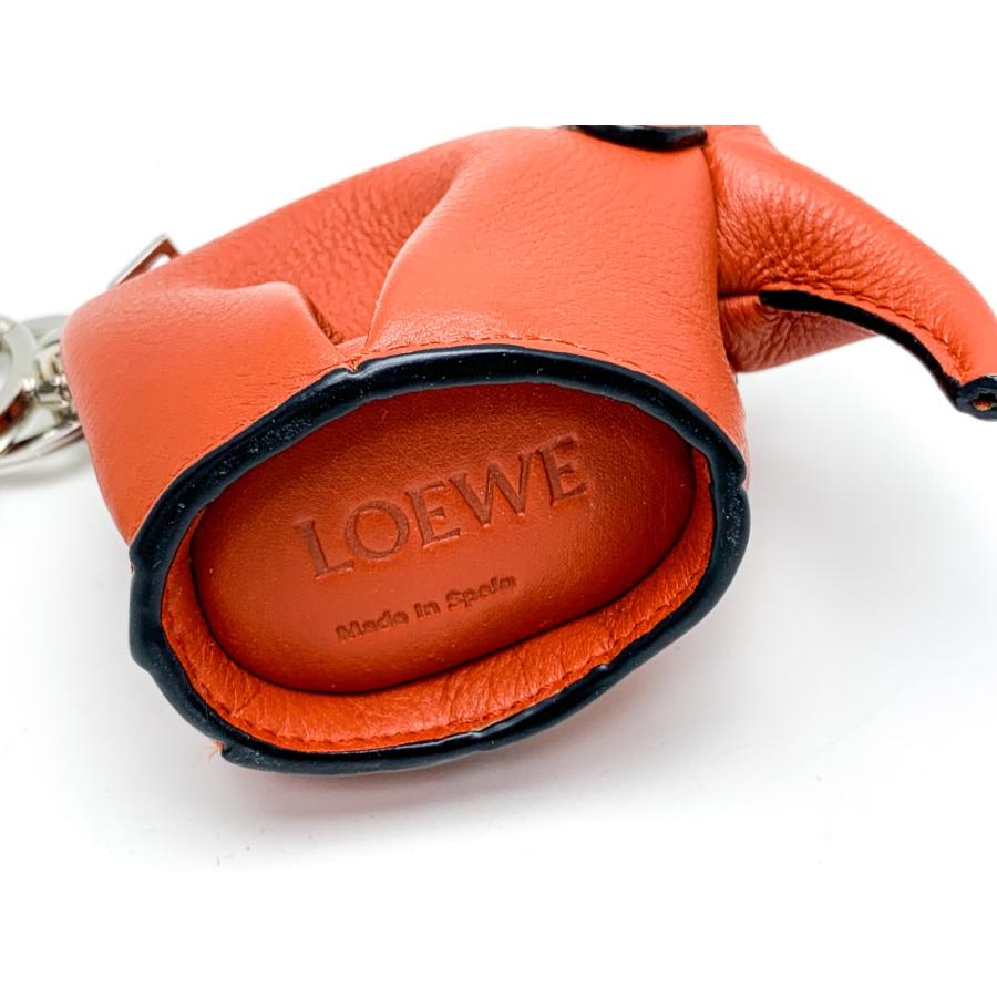 LOEWE ロエベ 象 ゾウ エレファント チャーム オレンジ バッグチャーム