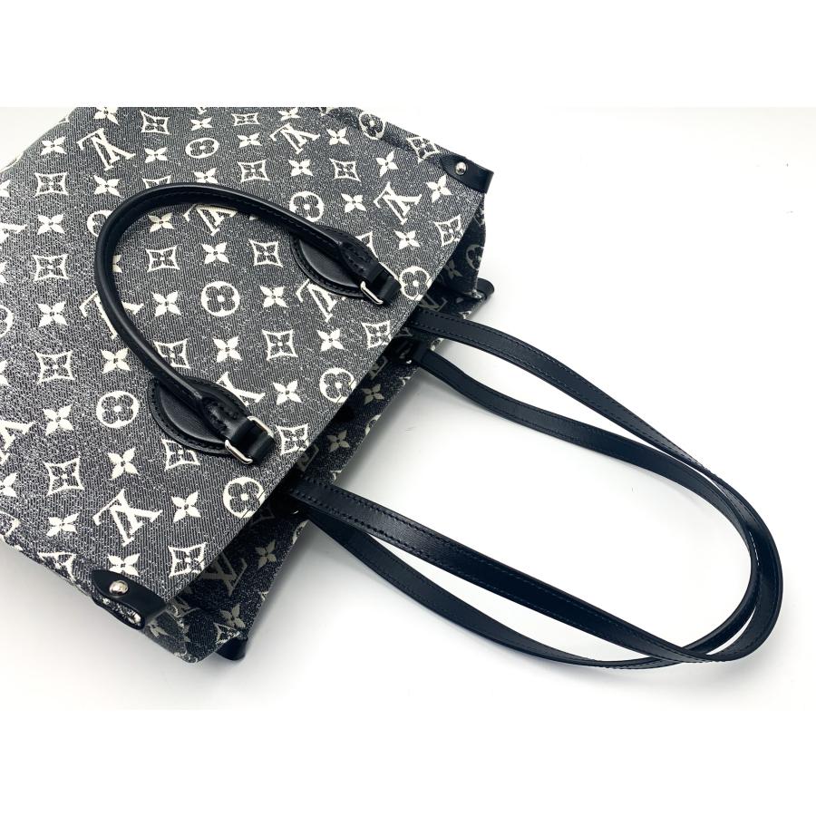 LOUIS VUITTON ルイヴィトン モノグラム ジャガード デニム オンザゴーMM M46448 トートバッグ ショルダーバッグ 2wayバッグ バック 鞄 カバン｜marujyu78-brand｜06