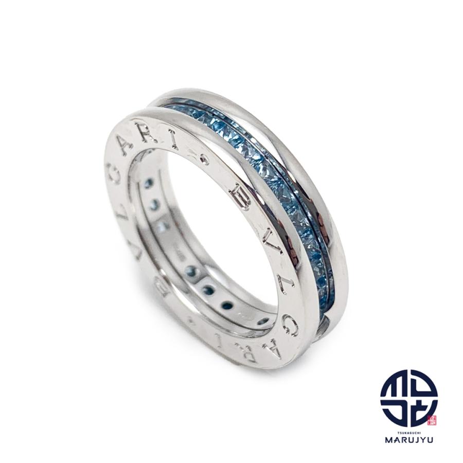 BVLGARI ブルガリ 750 K18 18金ホワイトゴールド B-ZERO1 ビーゼロワン