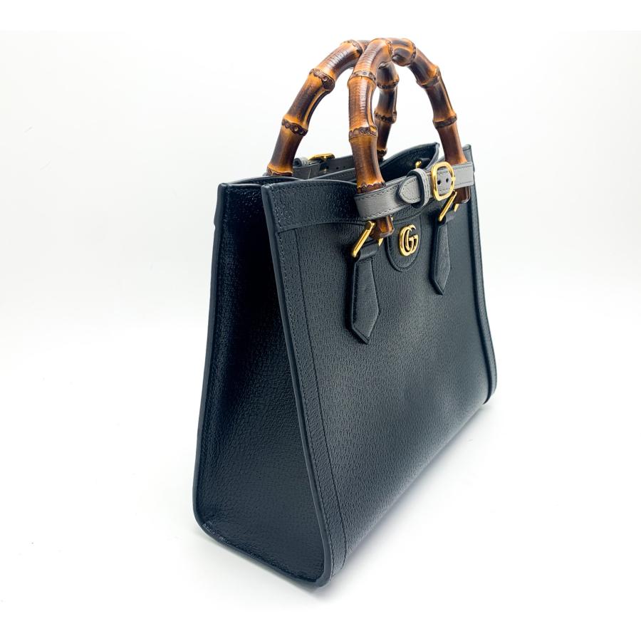 GUCCI グッチ バンブーハンドル 黒 ブラック ダイアナ スモール GUCCI グッチ バンブーハンドル 黒 ブラック ダイアナ スモール