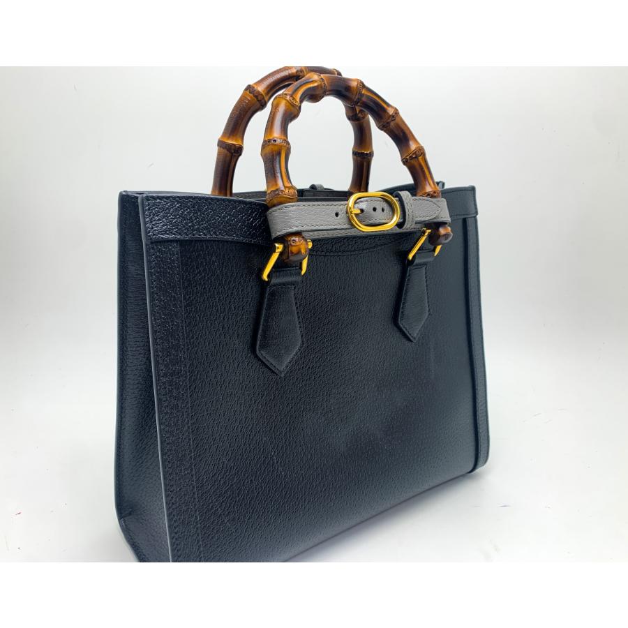 GUCCI グッチ バンブーハンドル 黒 ブラック ダイアナ スモール GUCCI グッチ バンブーハンドル 黒 ブラック ダイアナ スモール