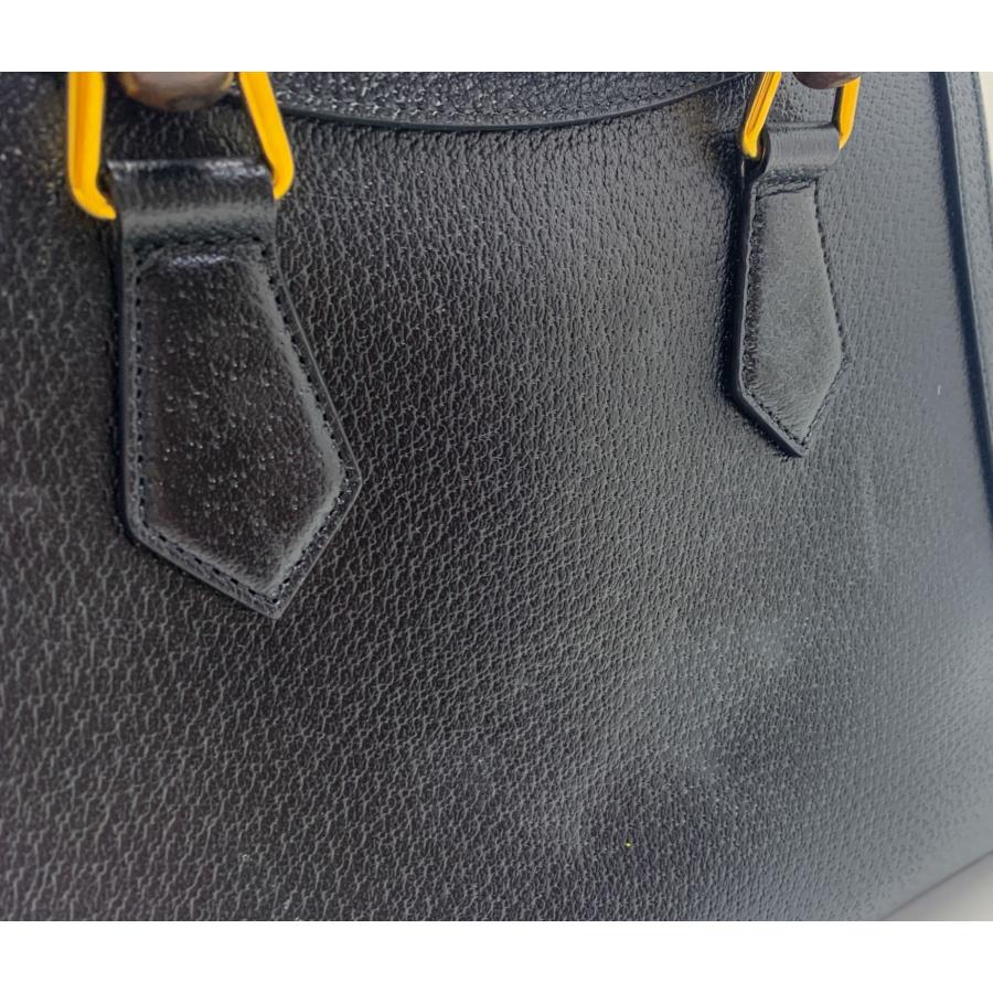 GUCCI グッチ バンブーハンドル 黒 ブラック ダイアナ スモール GUCCI グッチ バンブーハンドル 黒 ブラック ダイアナ スモール