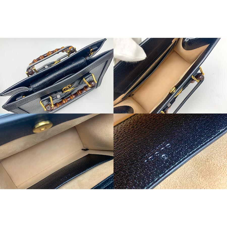 GUCCI グッチ バンブーハンドル 黒 ブラック ダイアナ スモール GUCCI グッチ バンブーハンドル 黒 ブラック ダイアナ スモール