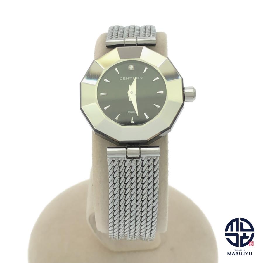 正規品CENTURYセンチュリーTime Gem タイムジェム1Pダイヤ腕時計 CENTURY センチュリー 時計 1Pダイヤ time gem タイムジェム