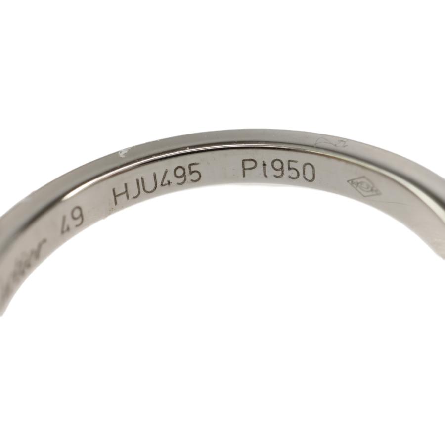 Cartier カルティエ PT950 プラチナ ダイヤ3P バレリーナカーブ