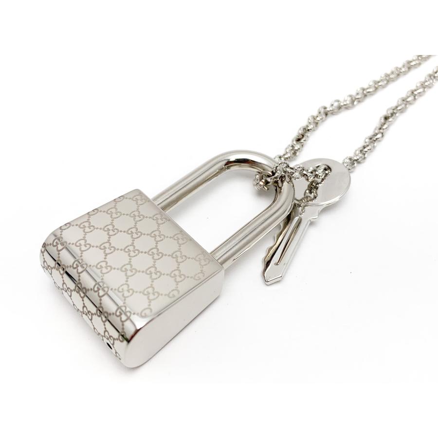 GUCCI グッチ カデナ 南京錠 シルバーカラー メタル ノベルティ