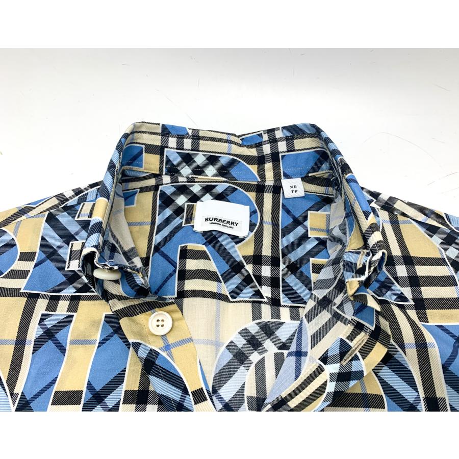BURBERRY バーバリー カジュアルシャツ 半袖 メンズ チェックシャツ