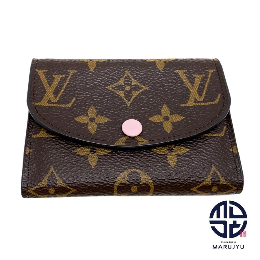 LOUIS VUITTON ルイビトン財布 ポルトモネ・ロザリ 安心国内】Louis Vuitton ポルトモネ・ロザリ ミニ財布 (Louis