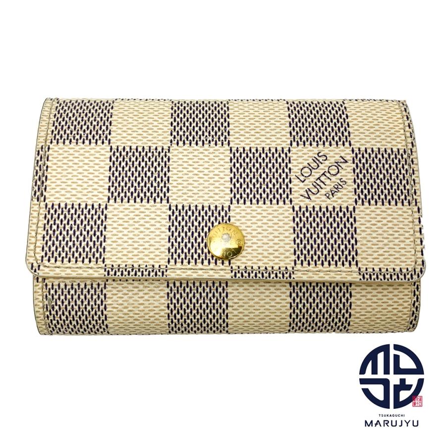 ルイヴィトン　ミュルティクレ6 ダミエアズール　キーケース　ユニセックス LOUIS VUITTON ルイヴィトン ダミエ・アズール ミュルティクレ6 N61745