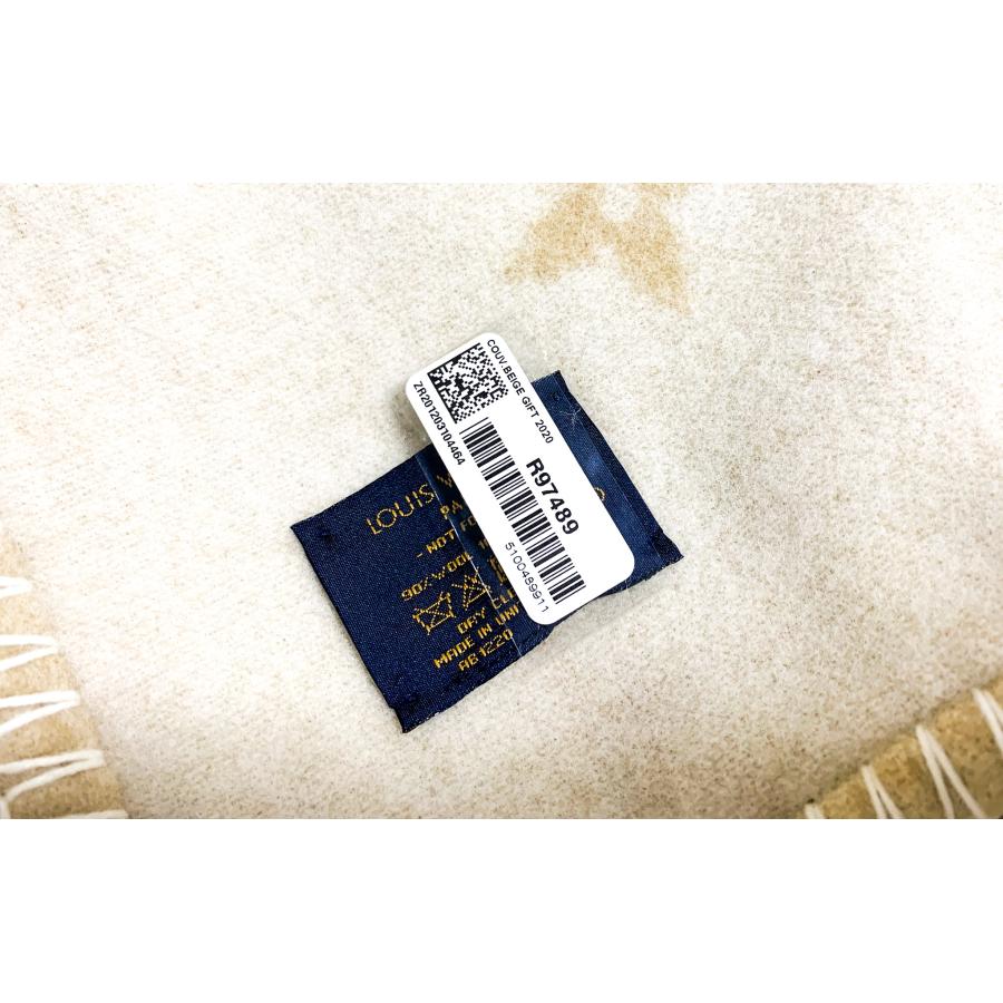 LOUIS VUITTON ルイヴィトン モノグラム ブランケット ウール