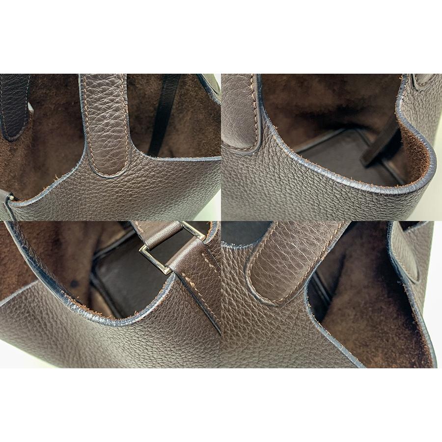 HERMES エルメス ダークブラウン系 こげ茶 トリヨンクレマンス