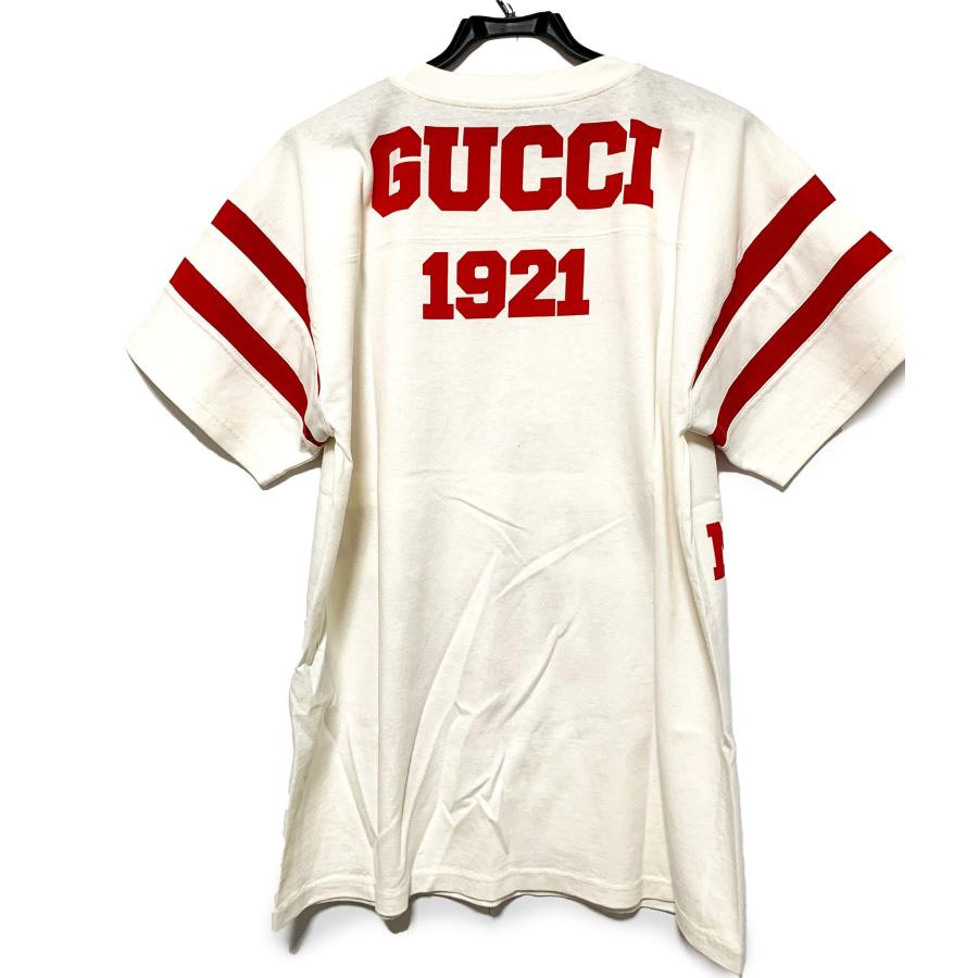 GUCCI グッチ 100周年 MUSIC IS MINE ロゴ Tシャツ 660744 GUCCI グッチ 100周年 MUSIC IS MINE ロゴ Tシャツ 660744