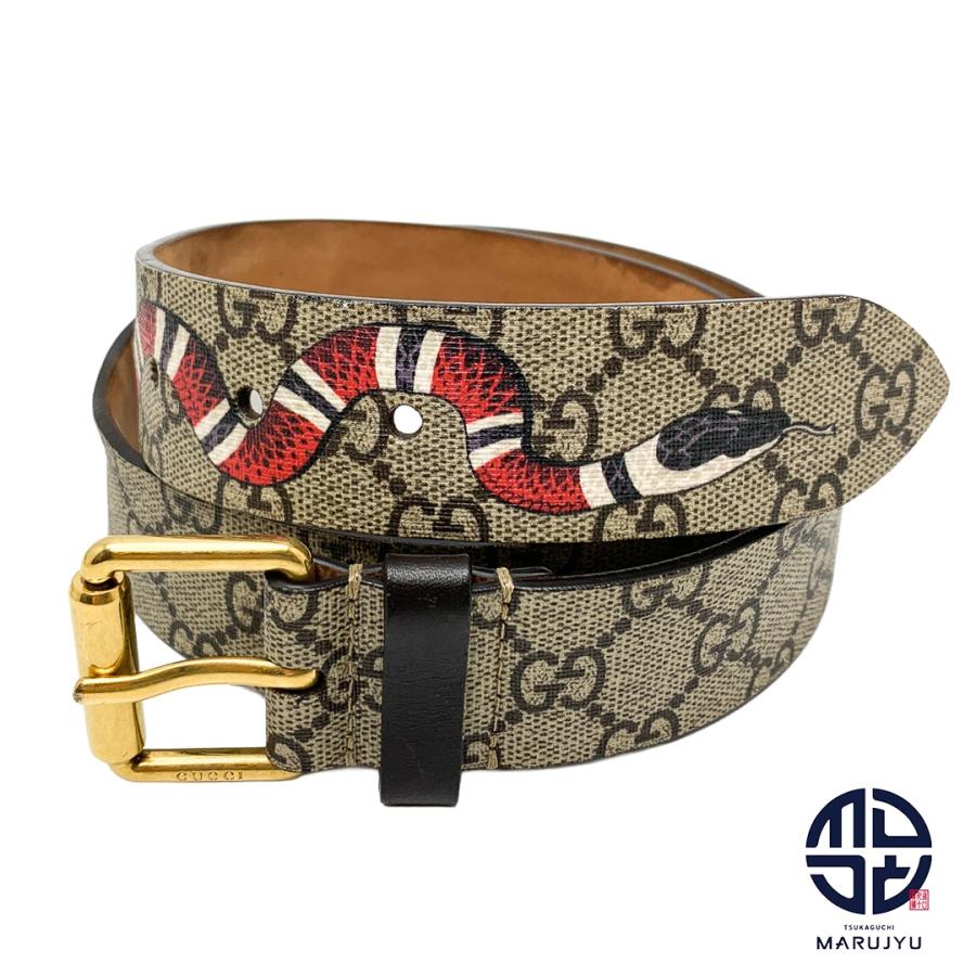 GUCCI グッチ GGスプリーム キングスネーク ベルト 434520
