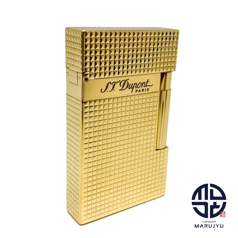 S.T Dupont デュポン ライン2 ダイヤモンドヘッド ゴールド 016284