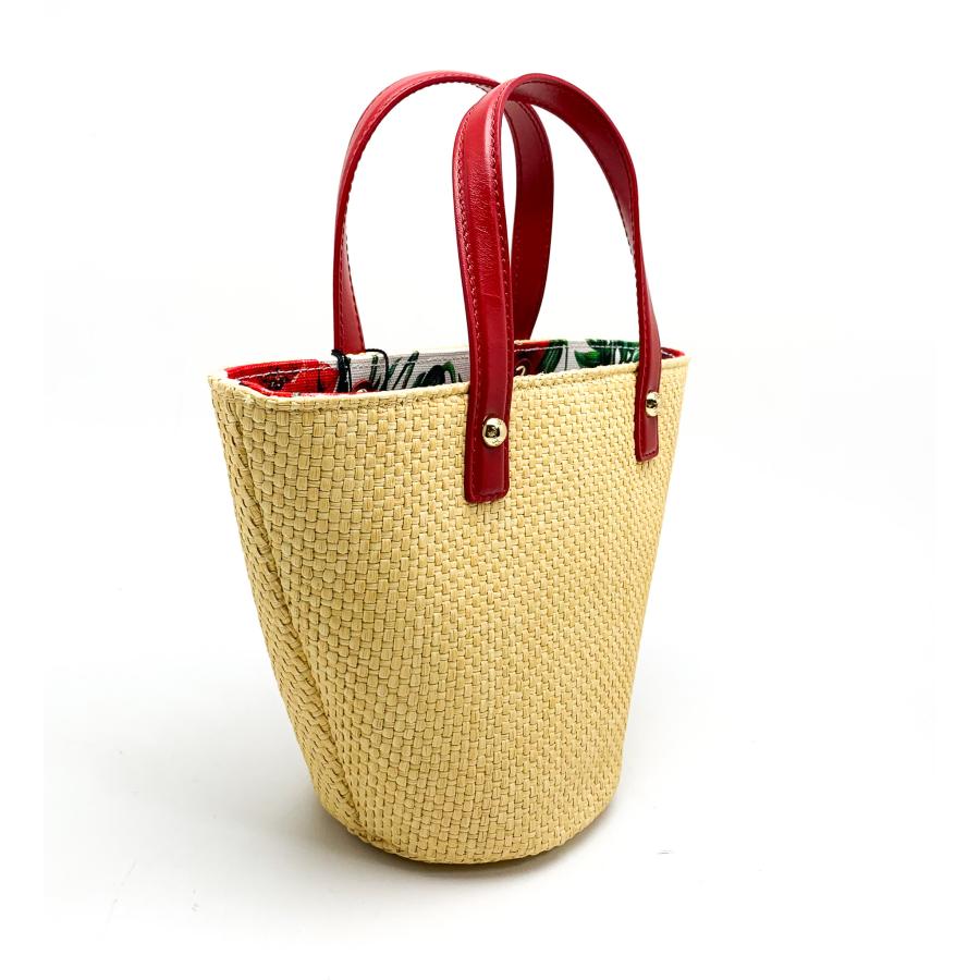 DOLCE＆GABBANA ドルチェ＆ガッバーナ D＆G ストロー かごバック