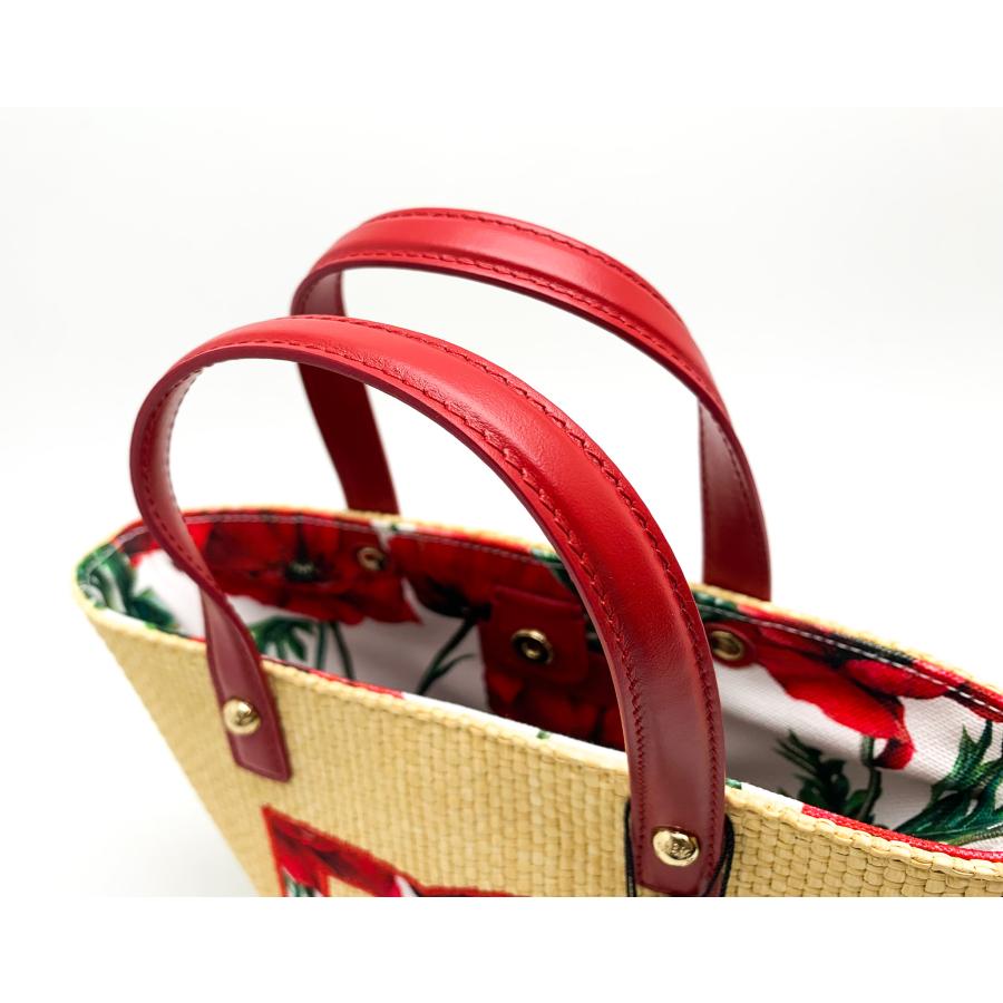 ドルチェ&ガッバーナ ジュニア ストローbag かごバッグ DOLCE＆GABBANA ドルチェ＆ガッバーナ D＆G ストロー かごバック