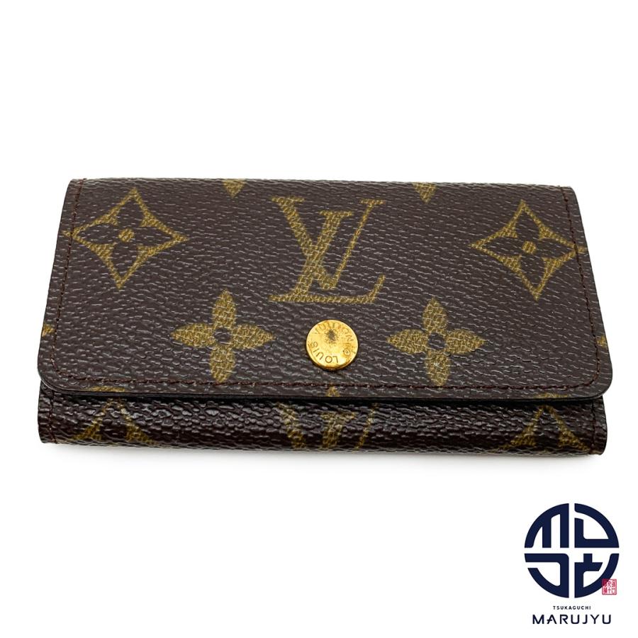 LOUIS VUITTON ルイヴィトン モノグラム キーケース ミュルティクレ4 4