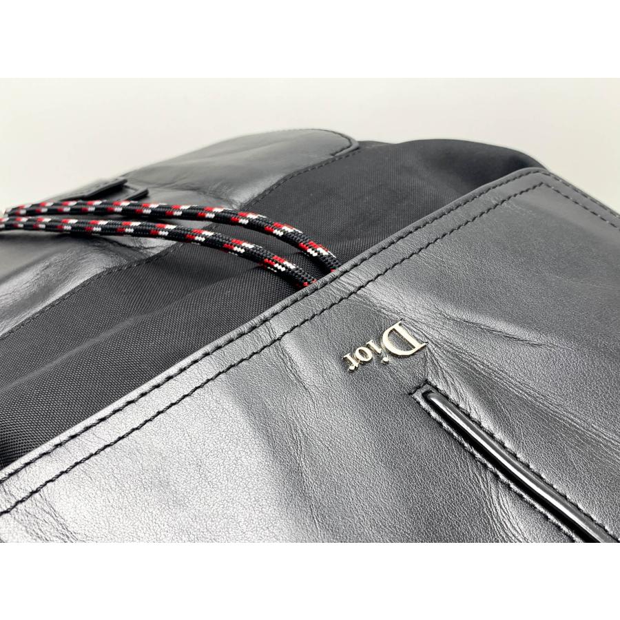 DIOR HOMME ディオール オム 黒 ブラック BEE ハチ リュックサック