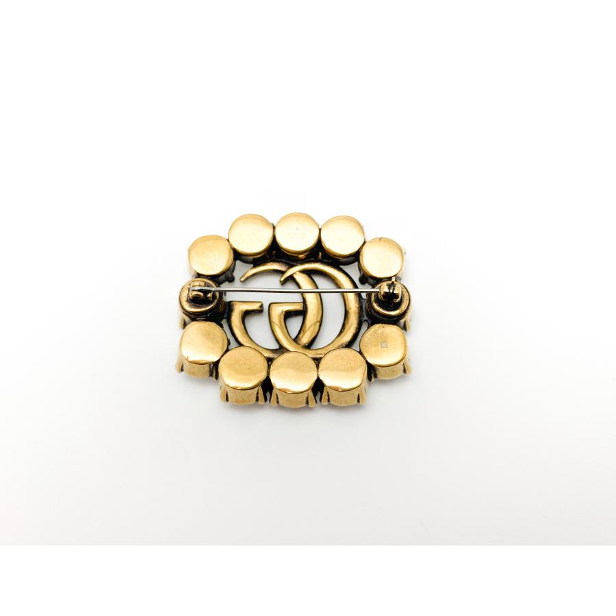 早い者勝ち! GUCCI グッチ メタル ダブルG ブローチ 早い者勝ち! GUCCI グッチ メタル ダブルG ブローチ 早い者勝ち