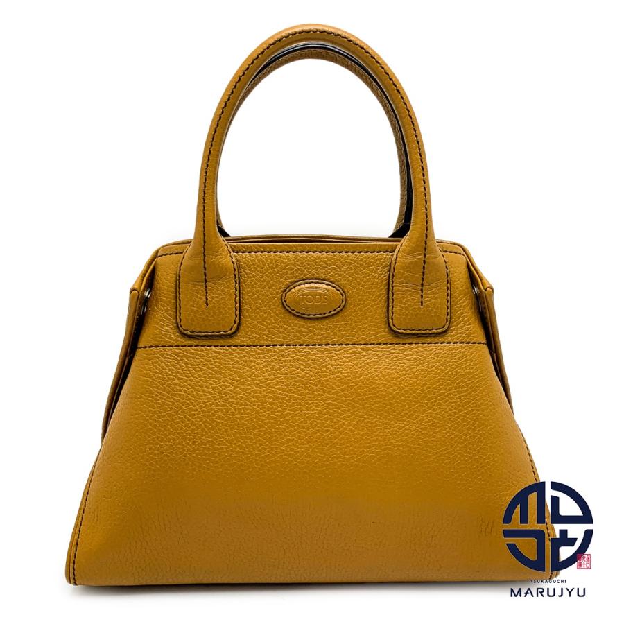 TOD'S トッズ 茶系 ブラウン キャメル Girelli ジレリ 2way