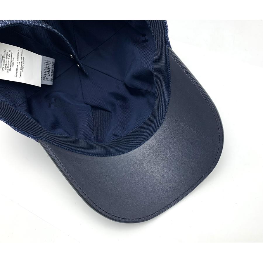 HERMES エルメス セーヴル キャップ デニム ハット 帽子