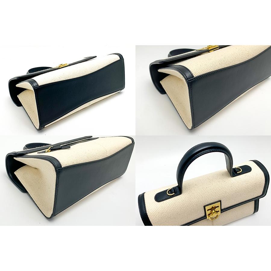 未使用級✨カフネ　スタンスバッグ　ハンド　ショルダー　2way ゴールド金具　黒 未使用級✨カフネ スタンスバッグ ハンド ショルダー 2way