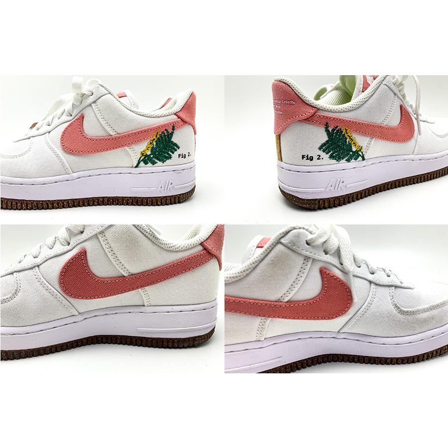 NIKE ナイキ Air Force 1 エアフォースワン 刺繍入り スニーカー CZ0269-101 クツ サイズUS6(23.0cm) アパレル｜marujyu78-brand｜09