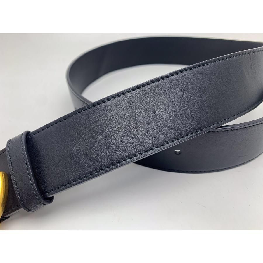 GUCCI　ベルト　GGマーモント　ダブルG 黒　ゴールド　レザー ダブルG グッチ ベルト メンスベルト GGマーモント Gバックル