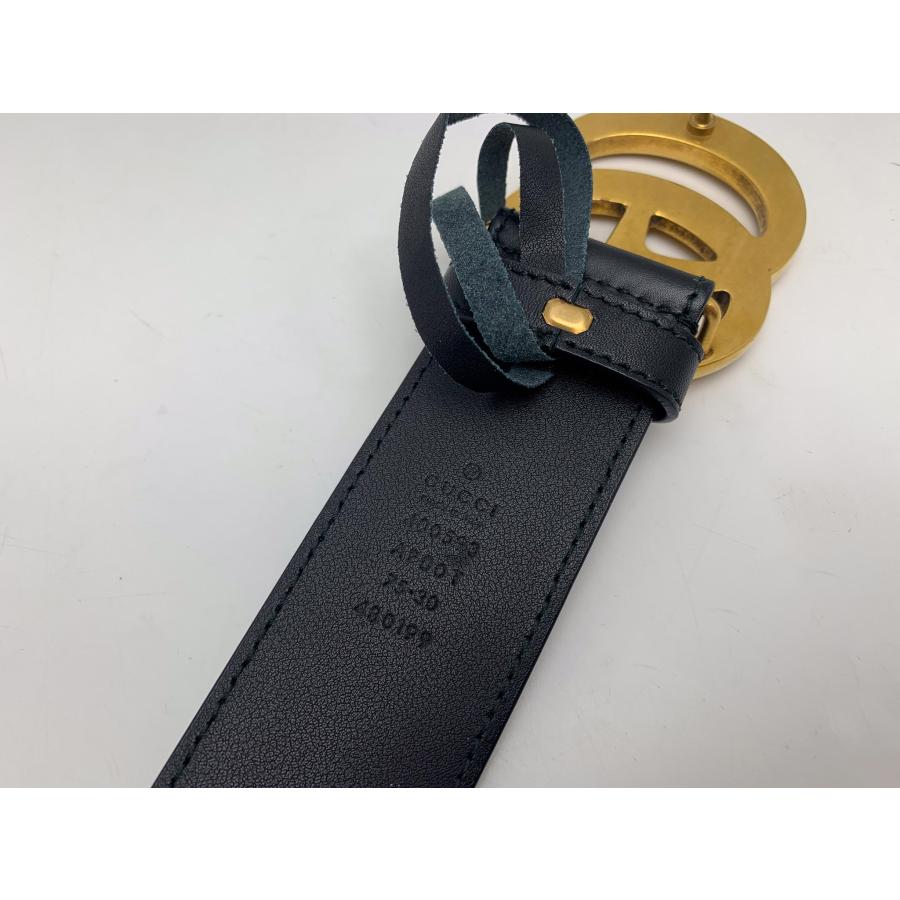 GUCCI　ベルト　GGマーモント　ダブルG 黒　ゴールド　レザー 楽天市場】GUCCI(グッチ) GGマーモント リバーシブル ベルト