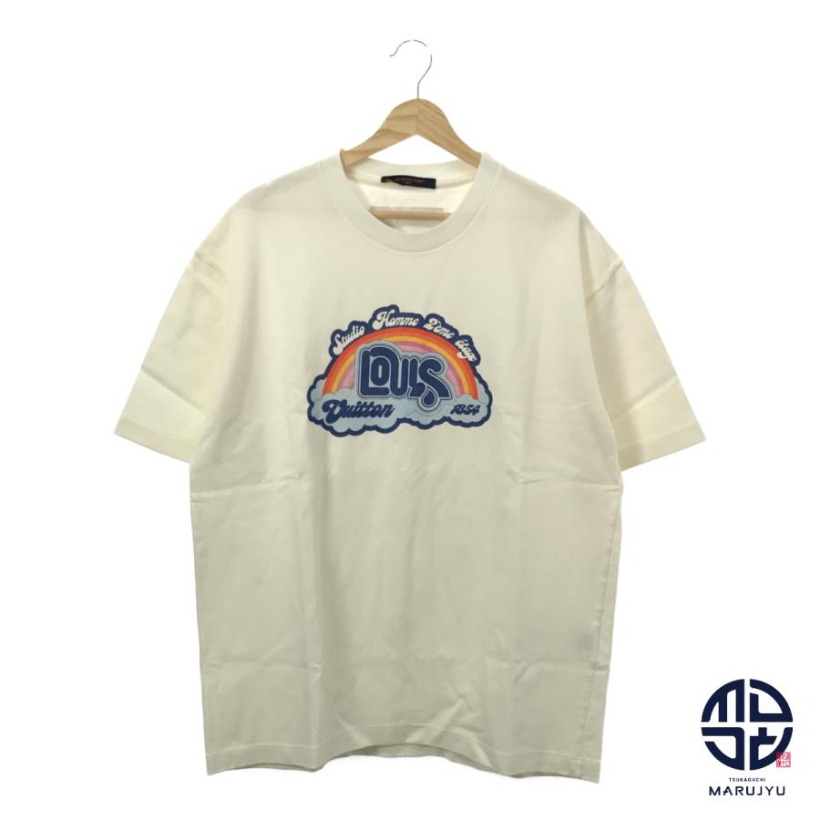 LOUIS VUITTON レインボープリンテッド Tシャツ LOUIS VUITTON ルイヴィトン レインボー プリンテッド Tシャツ 半袖