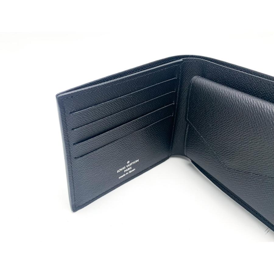 RFID・美品★ルイヴィトン　ダミエグラフィット　ポルトフォイユ・マルコNM LOUIS VUITTON ルイヴィトン ポルトフォイユ・マルコNM ダミエ