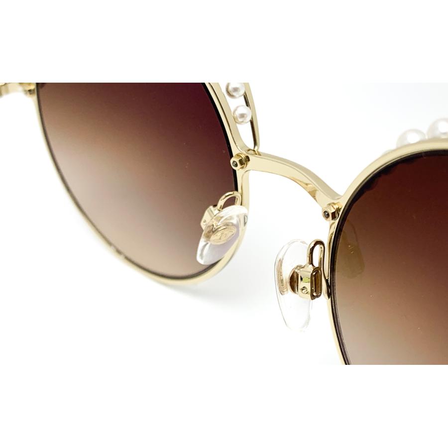 美品 CHANEL サングラス パール 4234-H ココマーク 丸型 ブラック 美品 CHANEL サングラス パール 4234-H ココマーク 丸型