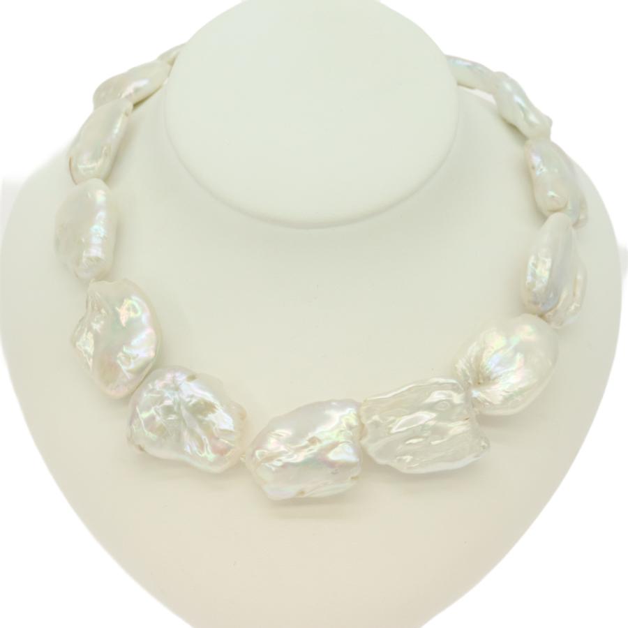 淡水真珠 淡水パール バロック ネックレス ペンダント