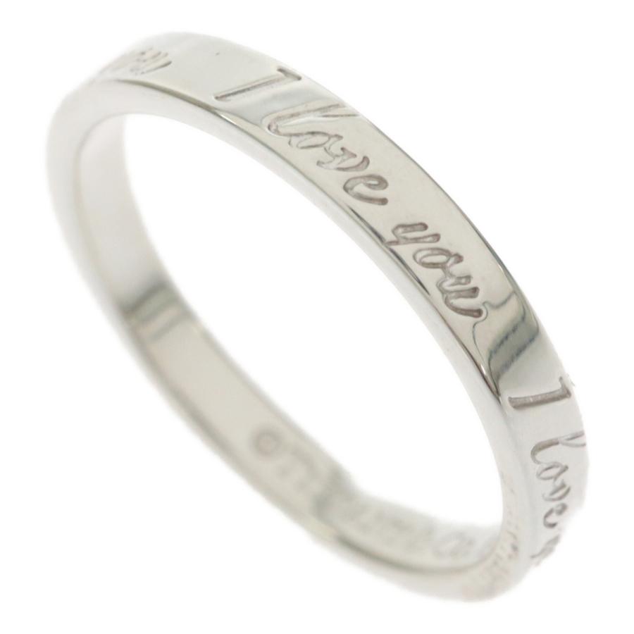 未使用 Tiffany ティファニー ノーツ ILoveYou リング us7 TIFFANY & CO. Tiffany ティファニー 925 SILVER シルバー