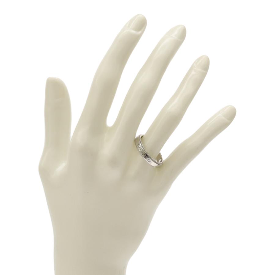 Tiffany & Co. ロゴバンドリングPt950 TIFFANY & CO. Tiffany ティファニー PT950 プラチナ ロゴ入り