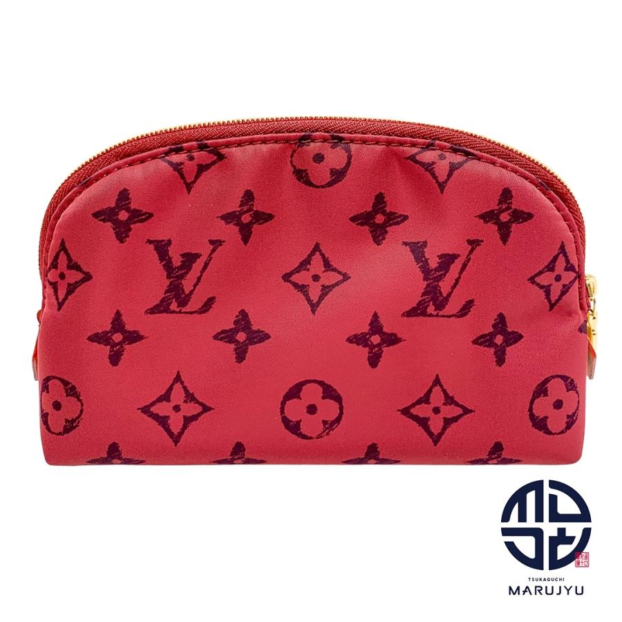 【大幅値下】ルイヴィトン モノグラム シャドウ バーティカル ウレットポーチ LOUIS VUITTON ルイヴィトン エンジ モノグラムレッド ポシェット