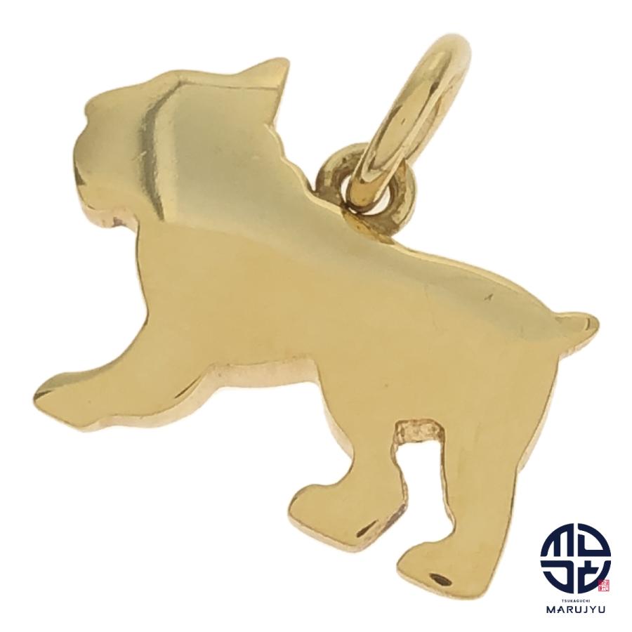 Dodo ドド Pomellato ポメラート 750YG 18金イエローゴールド K18 犬