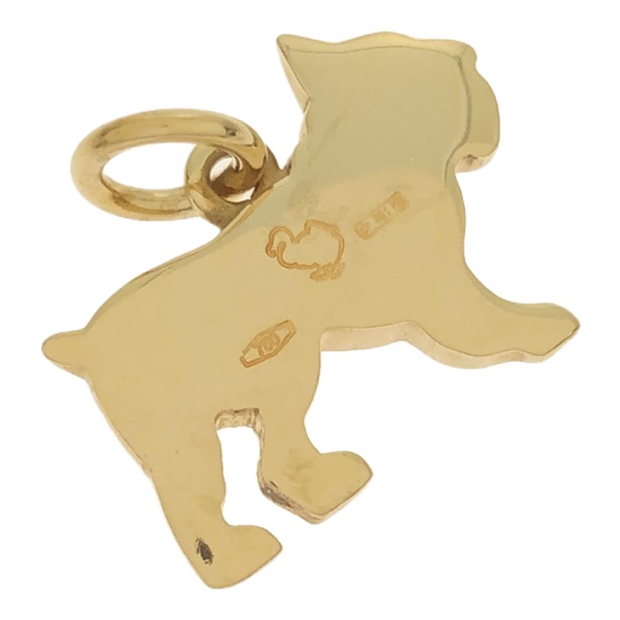 ポメラートドド　ネックレスチャーム　犬 Dodo ドド Pomellato ポメラート 750YG 18金イエローゴールド K18 犬