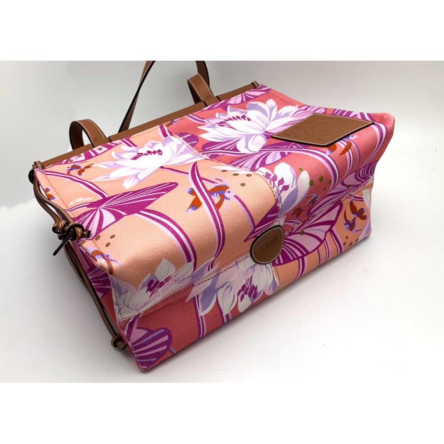 LOEWE ロエベ パウラズイビザ 花柄 クッショントート スモール